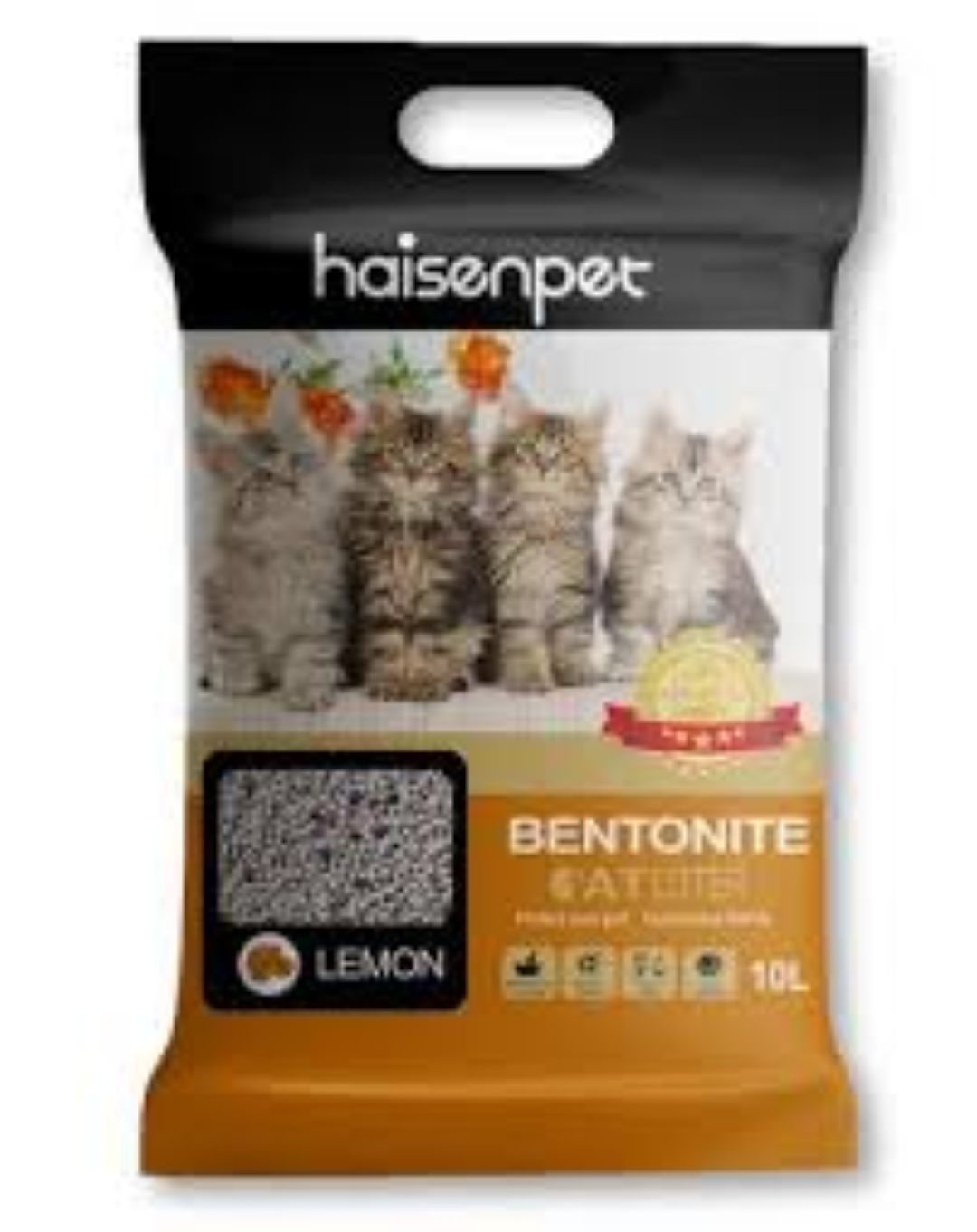 HAISENPET CAT LITTER 10L LEMON SCENT